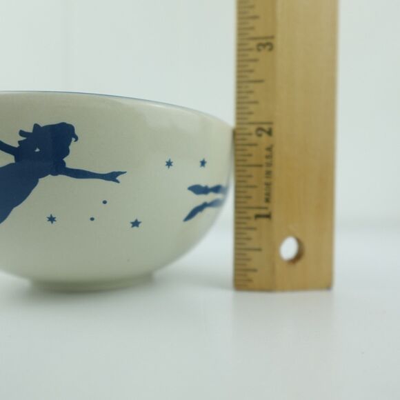 Disney Neverland Think Happy Thoughts Small Bowl You Can Fly 1951 Vintage - Picture 8 of 8